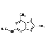 CAS#: 802900-36-3, N<sup>2</sup>,6-Dimethyl-3H-purine-2,8-diamine