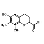 CAS#: 802915-05-5, 6-Hydroxy-7,8-dimethyl-2-chromanecarboxylic acid
