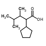 CAS#: 802918-62-3, 2-Cyclopentyl-3,4-dimethylpentanoic acid