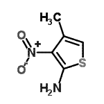 CAS#: 80313-10-6, 4-Methyl-3-nitro-2-thiophenamine