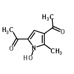 CAS#: 80322-71-0, 1,1'-(1-Hydroxy-5-methyl-1H-pyrrole-2,4-diyl)diethanone