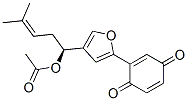 CAS#: 80348-64-7, (-)-2-[4-[(S)-1-Acetoxy-4-Methyl-3-Pentenyl]-2-Furanyl]-2,5-Cyclohexadiene-1,4-Dione