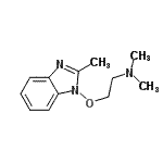 CAS#: 803609-61-2, N,N-Dimethyl-2-[(2-methyl-1H-benzimidazol-1-yl)oxy]ethanamine