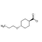 CAS#: 80361-82-6, trans-4-Propoxycyclohexanecarbonyl chloride