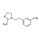 CAS#: 803647-50-9, 1-[2-(3-Methylphenyl)ethyl]-4,5-dihydro-1H-imidazol-2-amine
