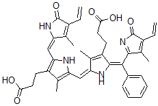CAS 登录号：80367-88-0， beta-Phenylbiliverdin ixa
