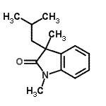 CAS 登录号：803739-20-0， 3-异丁基-1,3-二甲基-1,3-二氢-2H-吲哚-2-酮