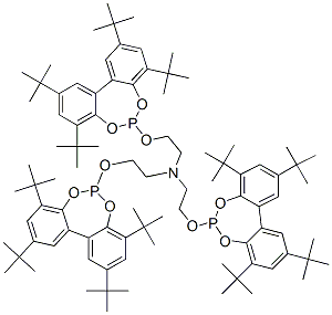 CAS#: 80410-33-9, Tris[2-[[2,4,8,10-Tetra-Tert-Butyldibenzo[d,f][1,3,2]Dioxaphosphepin-6-Yl]Oxy]Ethyl]Amine