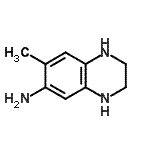 CAS#: 804427-12-1, 7-Methyl-1,2,3,4-tetrahydro-6-quinoxalinamine