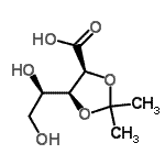 CAS#: 804428-94-2, 2,3-O-Isopropylidene-D-lyxonic acid