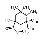CAS#: 804431-48-9, Methyl 4-hydroxy-1,2,2,6,6-pentamethyl-4-piperidinecarboxylate
