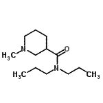 CAS#: 804442-97-5, 1-Methyl-N,N-dipropyl-3-piperidinecarboxamide