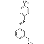 CAS 登录号：804449-49-8， 4-[(E)-(3-乙基苯基)偶氮]苯胺