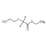 CAS#: 804476-64-0, Ethyl difluoro[(2-hydroxyethyl)sulfanyl]acetate