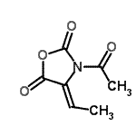 CAS#: 80465-34-5, (4Z)-3-Acetyl-4-ethylidene-1,3-oxazolidine-2,5-dione