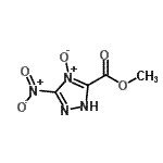 CAS#: 80494-20-8, Methyl 3-nitro-1H-1,2,4-triazole-5-carboxylate 4-oxide