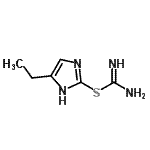 CAS#: 805179-32-2, 4-Ethyl-1H-imidazol-2-yl carbamimidothioate