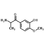 CAS#: 805181-49-1, 2-Amino-1-(3-hydroxy-4-methoxyphenyl)-1-propanone