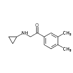 CAS#: 805184-87-6, 2-(Cyclopropylamino)-1-(3,4-dimethylphenyl)ethanone