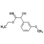 CAS#: 805188-27-6, Ethyl 2-hydroxy-2-(3-methoxyphenyl)ethanimidate
