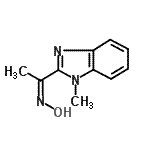 CAS#: 80521-49-9, (1Z)-N-Hydroxy-1-(1-methyl-1H-benzimidazol-2-yl)ethanimine