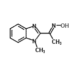 CAS#: 80521-50-2, (1E)-N-Hydroxy-1-(1-methyl-1H-benzimidazol-2-yl)ethanimine