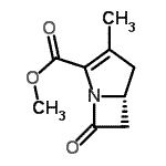 CAS#: 80528-01-4, Methyl (5R)-3-methyl-7-oxo-1-azabicyclo[3.2.0]hept-2-ene-2-carboxylate
