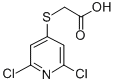 CAS#: 80542-50-3, 2-[(2,6-Dichloropyridin-4-Yl)Thio]Acetic Acid