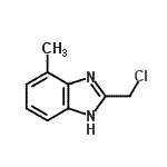 CAS 登录号：80567-69-7， 2-(氯甲基)-4-甲基-1H-苯并咪唑