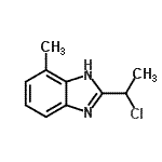 CAS#: 80567-70-0, 2-(1-Chloroethyl)-4-methyl-1H-benzimidazole