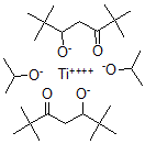 CAS 登录号：80570-88-3， 二(异丙氧基)二(2,2,6,6-四甲基-3,5-庚烷二酮)钛