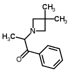 CAS#: 805945-20-4, 2-(3,3-Dimethyl-1-azetidinyl)-1-phenyl-1-propanone