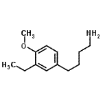 CAS 登录号：805952-31-2， 4-(3-乙基-4-甲氧基苯基)-1-丁胺