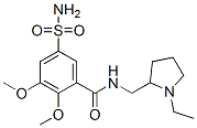 CAS#: 80623-13-8, 5-(Aminosulphonyl)-N-[(1-Ethyl-2-Pyrrolidinyl)Methyl]-2,3-Dimethoxybenzamide