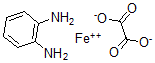 CAS 登录号：80660-66-8， (邻亚苯基二胺)草酸铁