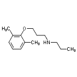 CAS#: 806600-92-0, 3-(2,6-Dimethylphenoxy)-N-propyl-1-propanamine