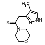 CAS#: 806637-95-6, 2-(4-Methyl-1H-pyrazol-3-yl)-1-(4-morpholinyl)ethanethione