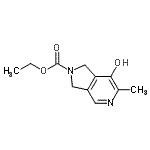 CAS#: 806645-88-5, Ethyl 7-hydroxy-6-methyl-1,3-dihydro-2H-pyrrolo[3,4-c]pyridine-2-carboxylate