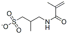 CAS 登录号：80675-31-6， 2-甲基-3-[(2-甲基-1-氧代烯丙基)氨基]丙烷磺酸酯
