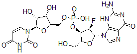 CAS#: 80681-27-2, 2'-Deoxy-2'-Fluoroguanylyl-(3'-5')Uridine
