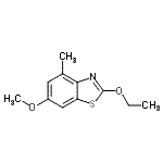 CAS#: 80689-27-6, 2-Ethoxy-6-methoxy-4-methyl-1,3-benzothiazole