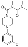CAS#: 80712-22-7, 1-(3-Chlorophenyl)-4-(2,4,4-Trimethylallophanoyl)Piperazine