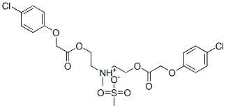 CAS#: 80723-12-2, Bis[2-[2-(p-Chlorophenoxy)-1-Oxoethoxy]Ethyl]Methylammonium Methanesulphonate