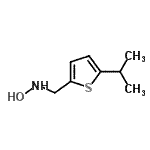 CAS#: 807261-93-4, N-Hydroxy-1-(5-isopropyl-2-thienyl)methanamine