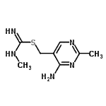 CAS#: 807262-22-2, (4-Amino-2-methyl-5-pyrimidinyl)methyl N-methylcarbamimidothioate
