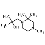 CAS#: 807265-87-8, 2-Methyl-1-(2,2,4-trimethyl-1-piperazinyl)-2-propanol