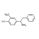 CAS#: 807267-74-9, 4-(1-Amino-2-phenylethyl)-2-methylphenol