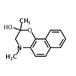 CAS#: 807274-71-1, 2,4-Dimethyl-3,4-dihydro-2H-naphtho[1,2-b][1,4]oxazin-2-ol