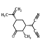 CAS#: 807368-54-3, [(1R,2S,5R)-5-Isopropenyl-2-methyl-3-oxocyclohexyl]malononitrile