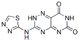 CAS#: 80761-65-5, 3-(1,3,4-Thiadiazol-2-Ylamino)Pyrimido[4,5-E]-1,2,4-Triazine-6,8(2H,7H)-Dione